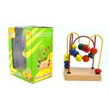 Small Wooden Roller Coaster Maze - Red Small Wooden Roller Coaster Maze - Red